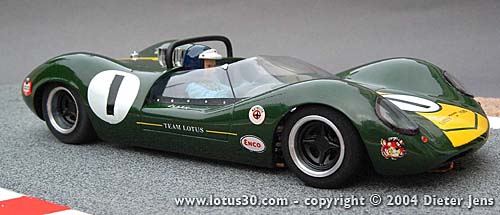 Jim Clark's Team Lotus - Lotus Type 40 by Dieter Jens