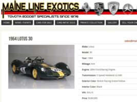 30/L/7 For Sale – 2020