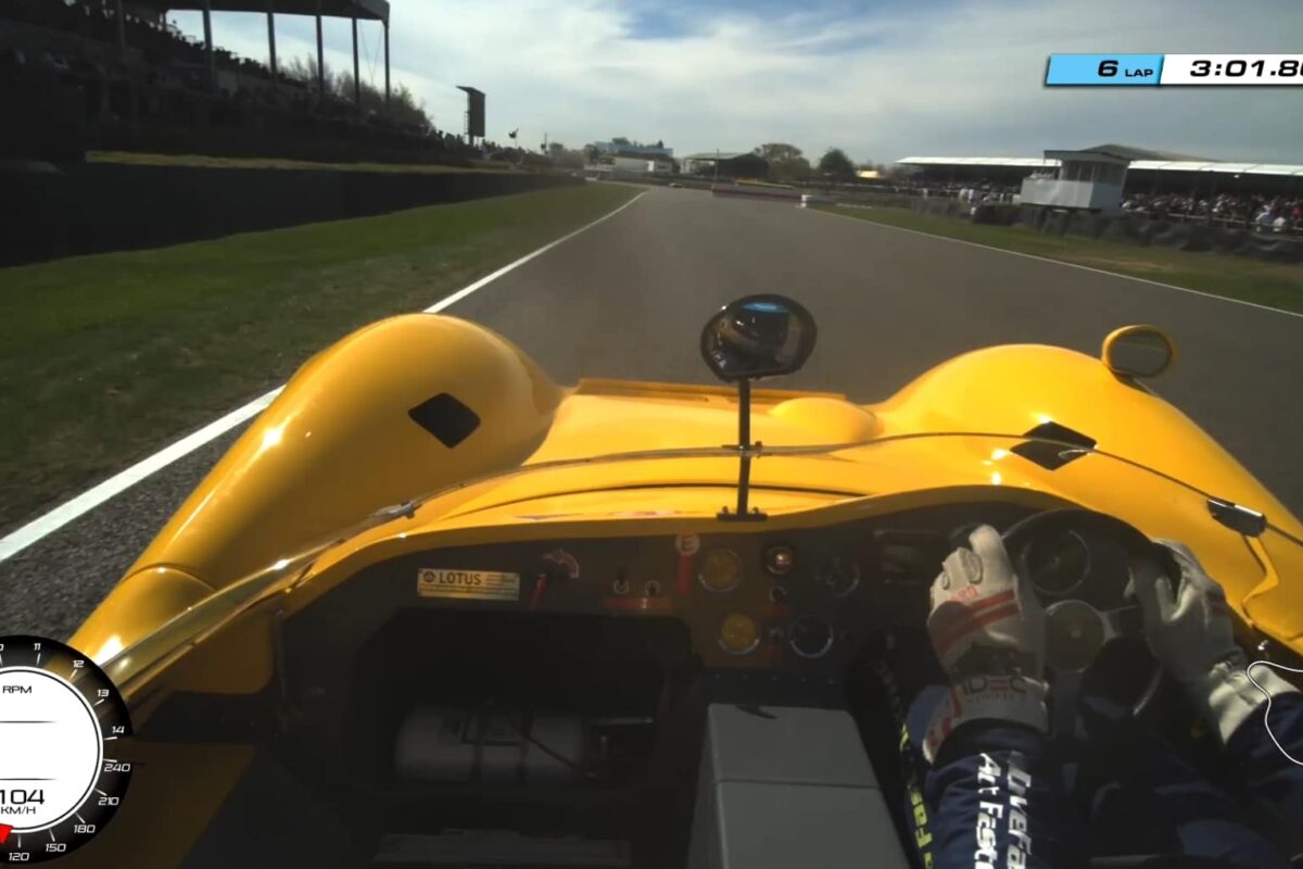 Video – Lotus 30/S2/9 Goodwood Members Meeting Qualifying Onboard