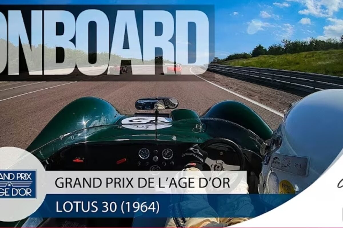 Video – Lotus 30/L/7 (1964) Circuit Dijon-Prenois – Grand Prix de l’Age d’Or 2021